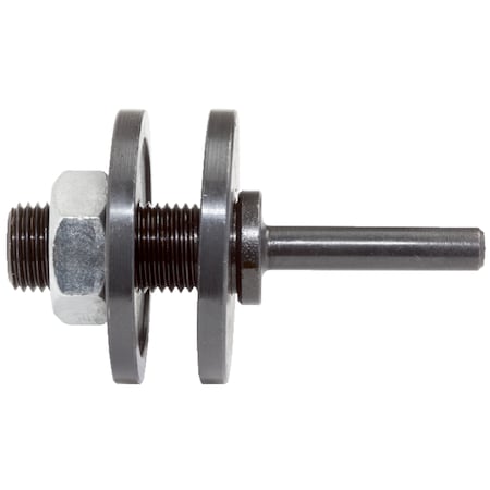 1/2 Hole Nut Type Arbor 1/4 X 2 1/2 W/Machflangwasher